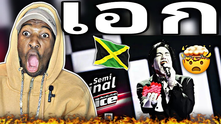 เอก - เพียงรัก - Semi Final - The Voice Thailand 2024 - 1 Dec 2024 | JAMAICAN FIRST TIME REACTION🤯🇯🇲