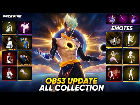 OB53 Update Preview: New Bundles, Emotes, Events Full Summary!