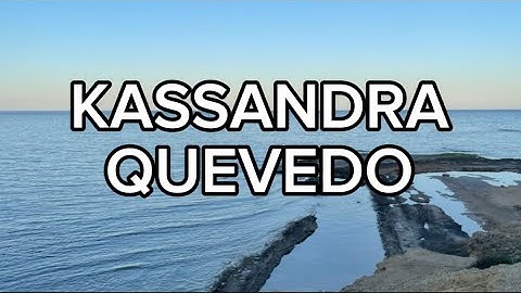 Quevedo - Kassandra / buenas noches (LETRA)
