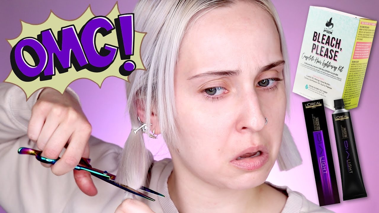 MES CHEVEUX PRENNENT ENCORE CHER 😰 (Coupe, Décoloration, Patine + Coiffage)