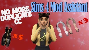 EASILY Find & Delete Duplicate CC/files | A sims 4 Mod assistant guide
