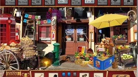 Street Shops - Free Find Hidden Objects Games