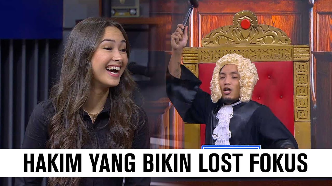 Caitlin Halderman Gak Bisa Fokus Jawab, Karena Rambut Hakimnya