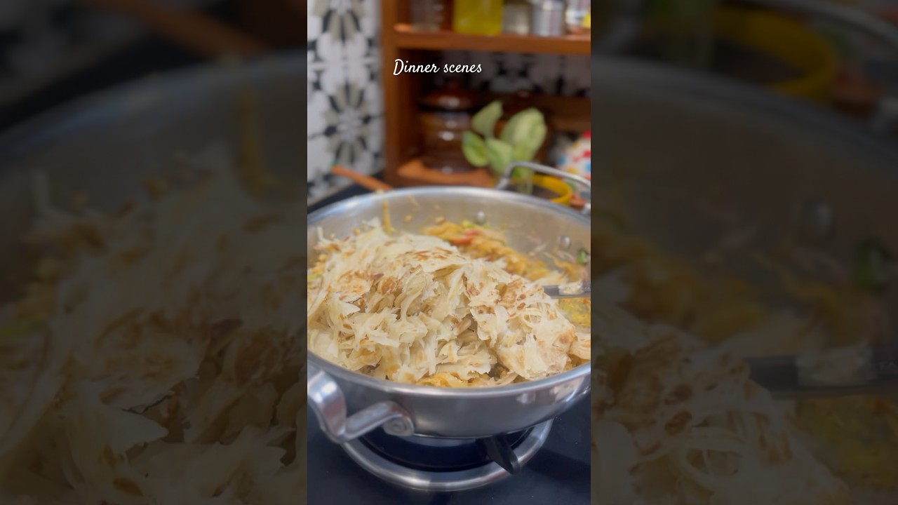 When i am lazy to cook side dish for parotta