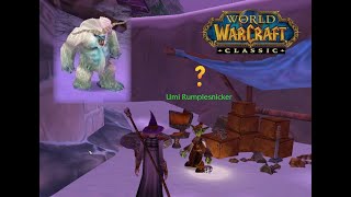 Classic WoW: Are We There, Yeti? (Bsause Completes Yeti Quest)