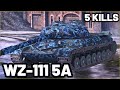 WZ-111 5A | 7.6K DAMAGE | 4 KILLS | WOT Blitz Pro Replays