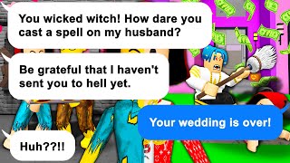 TEXT TO SPEECH 👿 Future SIL and her cronies beat me up on her wedding day 👿 Roblox Stories