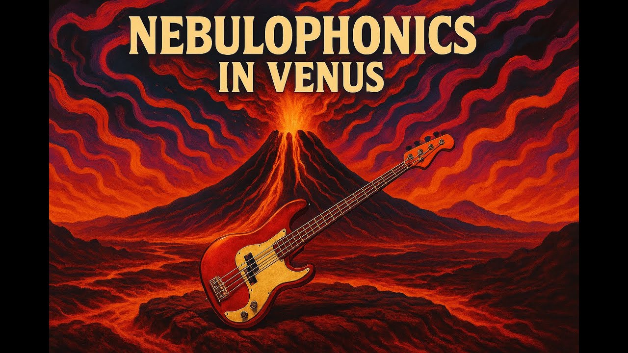 🎸 Nebulophonics in Venus | Cosmic Jazz Among Lava and Atmosphere 🔥🪐