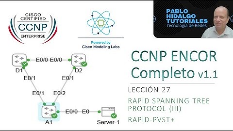 CCNP ENCOR Completo | Lección 27 | Rapid Spanning-Tree Protocol | Rapid-PVST+