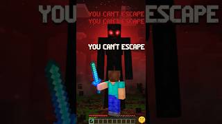 You Can't Escape... 💀 #Minecraft #Shorts #memes #gaming