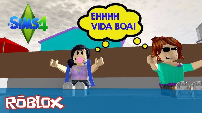 Roblox - ANDANDO DE PATINS COM MINHA MÃE (Skating Rink)