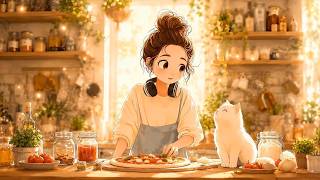Soft Jazz ☕ Slow Morning Cooking Playlist 🍃 | Fresh Tomato & Basil | A Bright Start Worth Making screenshot 3