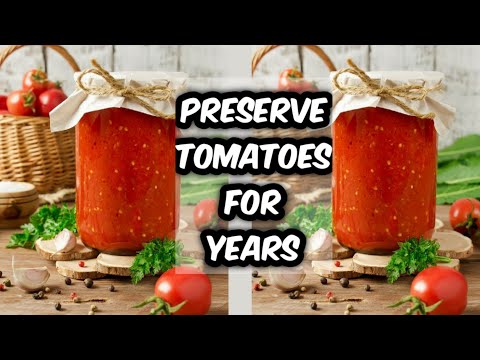 Video: How To Keep Tomatoes Fresh For The Winter