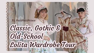 🌹 Wardrobe Tour With PetitPetitPrince 🌹 Classic & Gothic  Lolita  🌹 2022 🌹