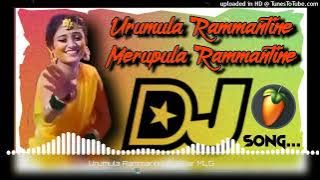 # urumula rammantine _ talugu floku roadshow dj song mix bye dj silar dj Mahesh gamalapadu ||