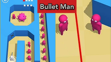 Bullet Man 3D All Levels Android Gameplay (iOS)