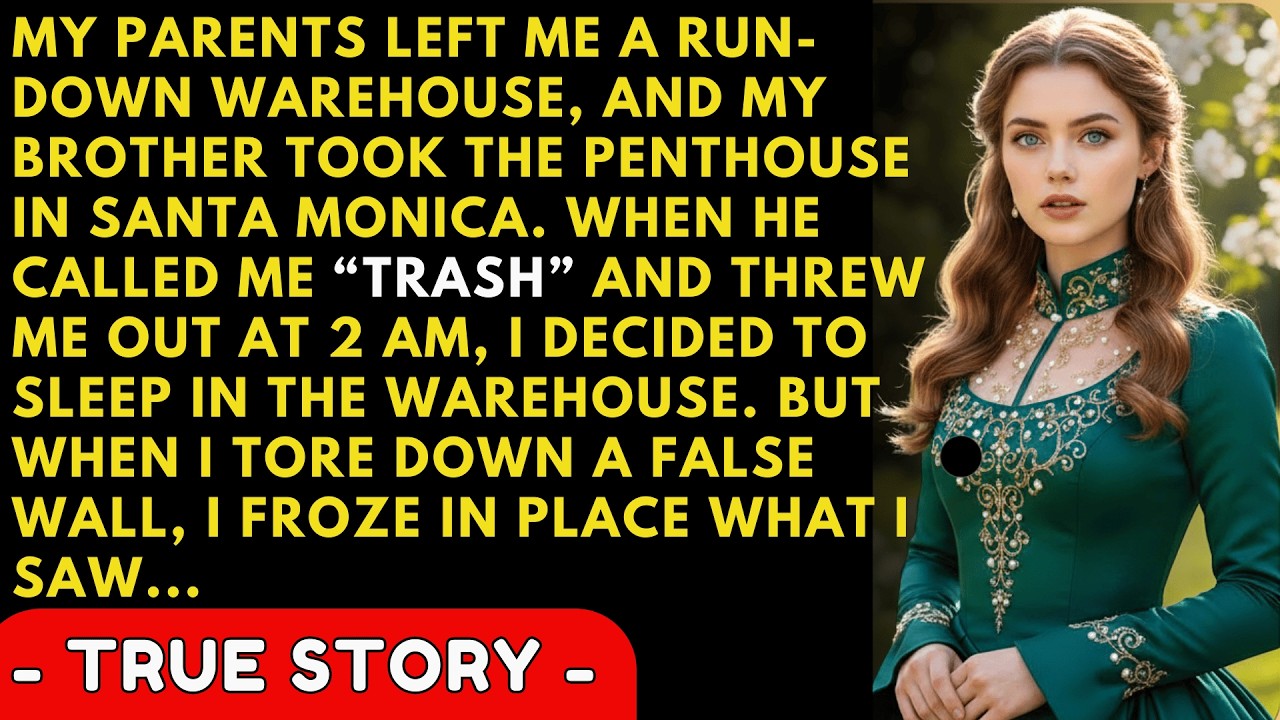 My Parents Left Me A Run-Down Warehouse, But When I Walked Inside...