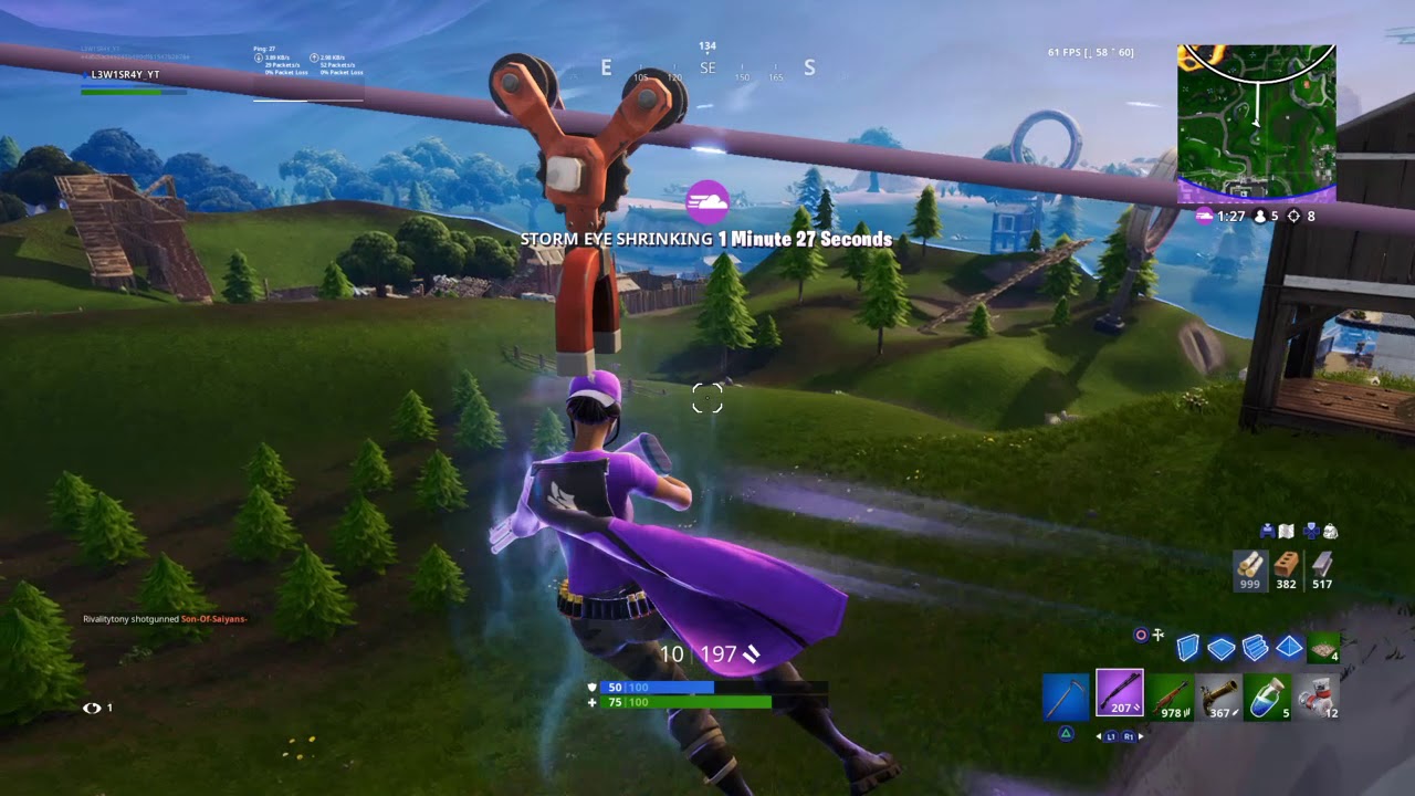 NEW Marked marauder skin gameplay / Fortnit Battle Royale / PS4