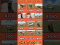Indian Bikes Driving 3D || All NEW CHEATS CODES #shorts​​​ #short​​​