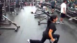 Progression regression lunge the new you pt