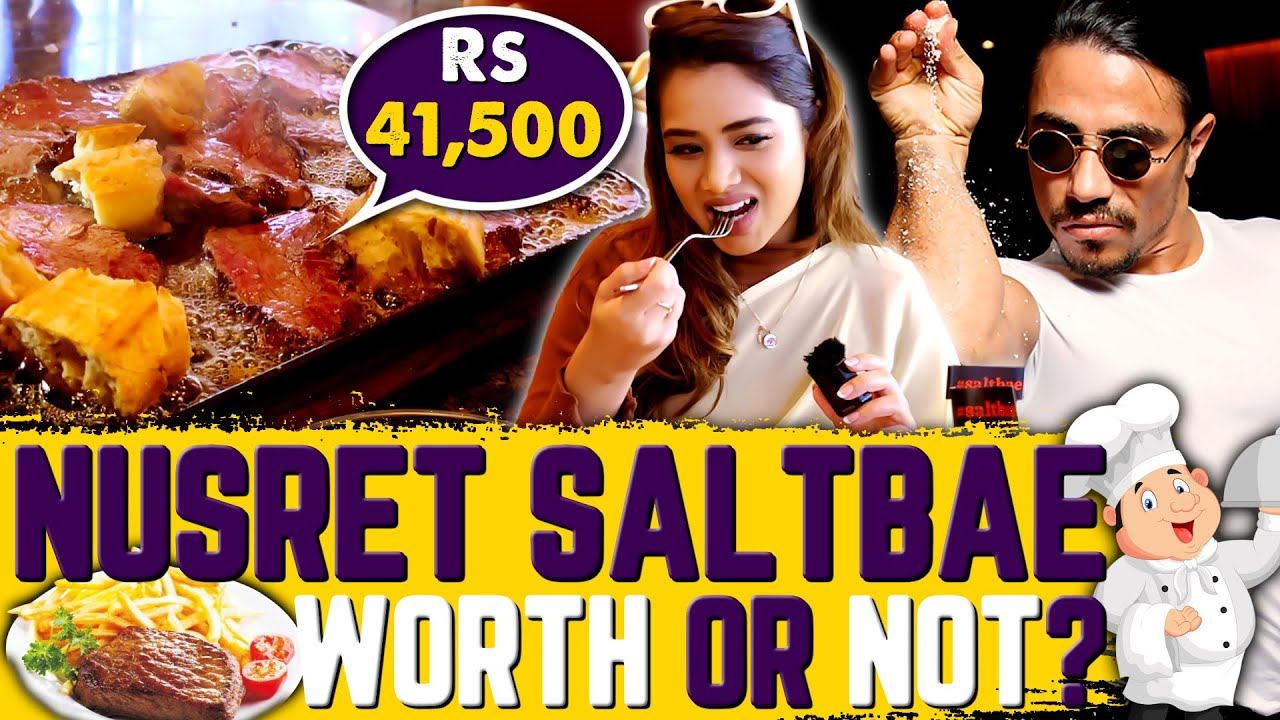 Tasting Salt Bae s Expensive Menu Item Nusret Worth Or Not Tasting Salt Bae s Expensive Menu Item Nusret Worth Or Not