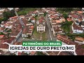 OURO PRETO: Conheça belas igrejas da famosa cidade histórica, em Minas Gerais