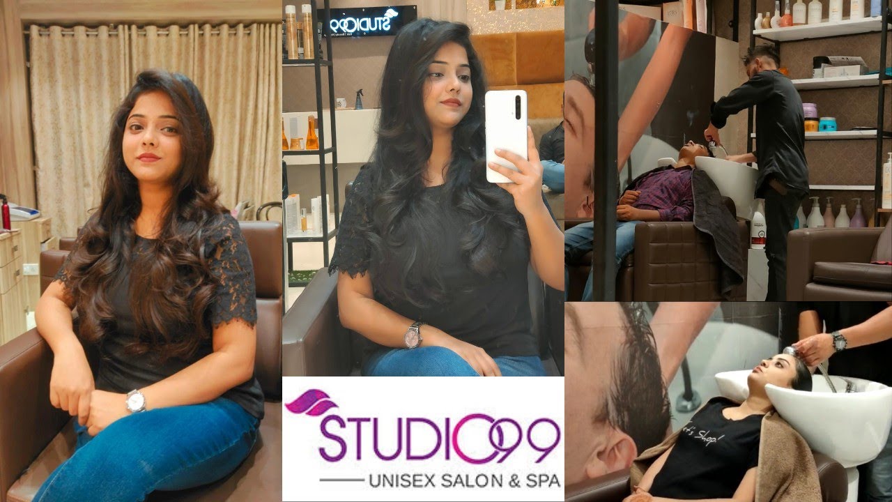 My Hair Cutting Vlog💇😍 Best Salon in Muzaffarpur Studio99 Unisex Salon & Spa muzaffarpur 
