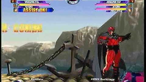 MvC2 Online (360): Brett (MSP) vs NWH Backstage (MSP) 6 .:1.21.10:.