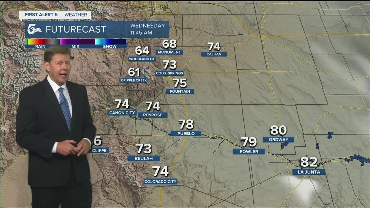 Gusty winds increase fire danger Wednesday - YouTube