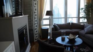 Take a tour of suite 4503, a three bedroom suite at 16 Harbour