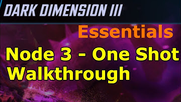 Dark Dimension 3 - Node 3 One Shot | Guide & Walkthrough | DD3 Node 3 | Marvel Strike Force - FTP