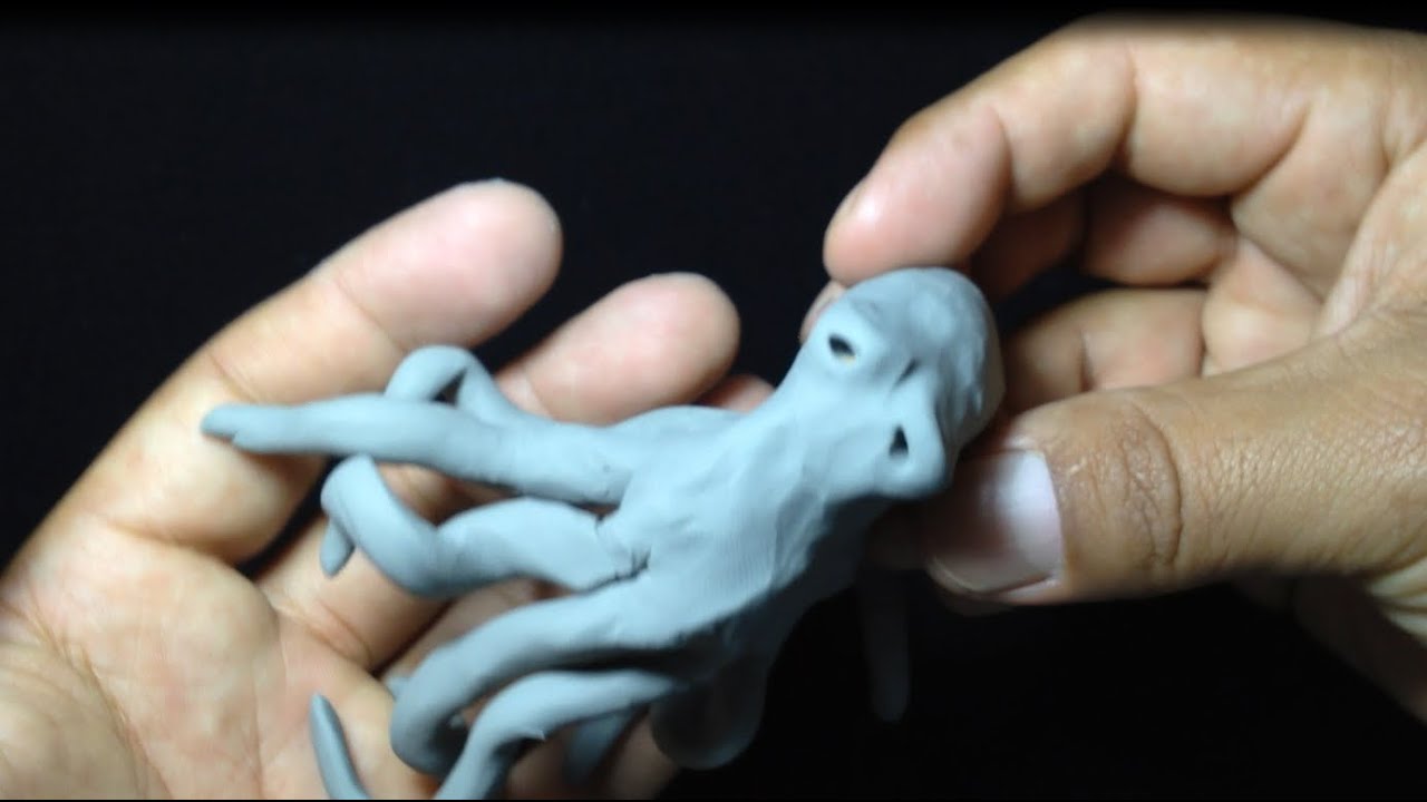 COMO HACER UN PULPO DE PLASTILINA PASO A PASO MI MUNDO DE PLASTILINA