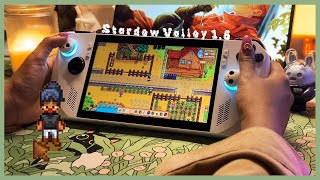 Stardew Valley 1.6 | Rog Ally | 2AM Ambience 💤 | Cozy Gaming