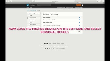 HOW TO CHANGE ACCOUNT TYPE ON SLIDESHARE LINKEDIN