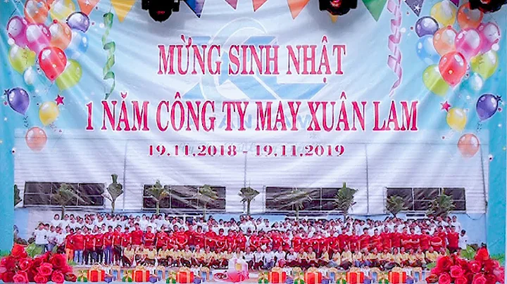 Sinh nht 1 nm cng ty may xun lam - cong ty may xua...