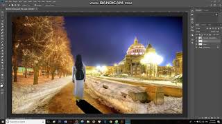 photoshop CC2018 ghép ảnh cơ bản screenshot 3