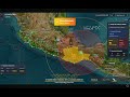 Detección de sismo en límites de #Oaxaca y #Veracruz