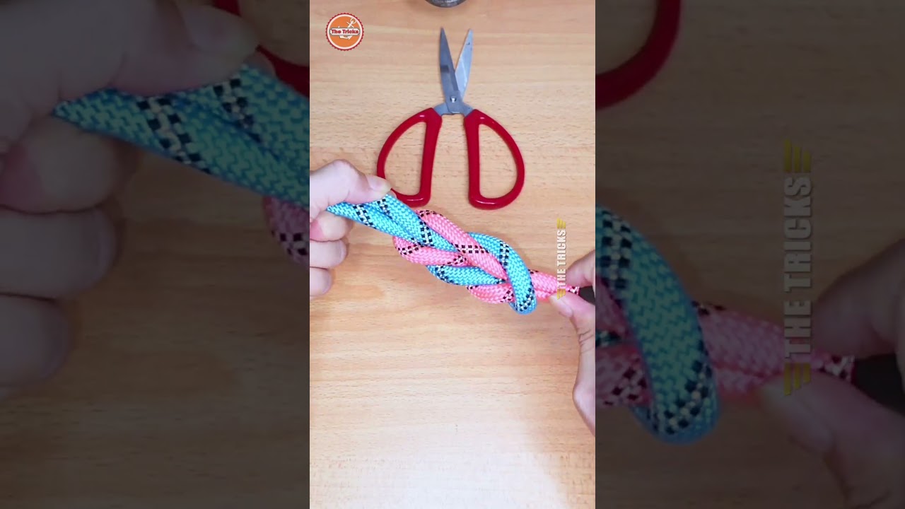 How to tie knots rope diy at home 