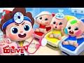 🔴 LIVE | あいたた！ケガしちゃったよ！ | 子供の歌 | 童謡 | ベビーバス| BabyBusTV‐LIVE