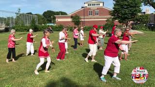 Yang-style Taijiquan 108 Long Form (Section 1) performed by Linda Kearns and Barb Bryce