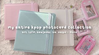my entire photocard collection | jan 2024 [ nct, lsfm, newjeans, ive, aespa + more! ]
