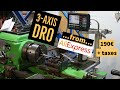 Installing DRO (Digital Read Out) into a lathe