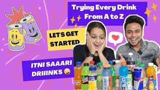 Trying Drinks In Alphabetical Order | A To Z Sari Drinks पीली 😵‍💫😮‍💨 | Nik's Kitchen
