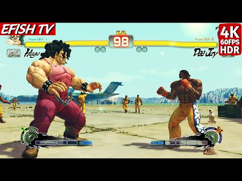 Hugo vs Dee Jay (Hardest AI) - Ultra Street Fighter IV