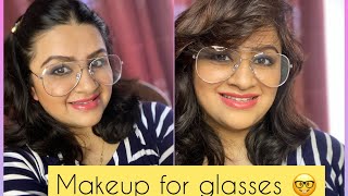 Smoky brown eyes| makeup for eyeglasses ?| work from home look 2021| #shorts #trending #mynykaa