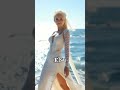 ✨ Ivory Crystal Princess by the Sea | 바다 위의 아이보리 크리스탈 프린세스 | 海辺のアイボリークリスタルプリンセス#disneyai, #aiart,