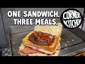 I Turned Breakfast, Dinner &amp; Tea Into ONE Sandwich (UK Chaos)