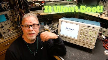 Tektronix TDS5054B start niet op. Laten we het oplossen!