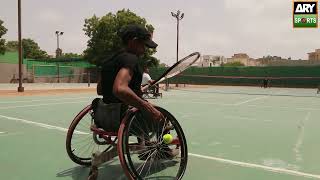 The Hidden Talent of Pakistan - The Wheelchair Tennis Players | National Tennis Championship
