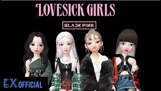 BLACKPINK – ‘Lovesick Girls’ M/V cover - ZEPETO version ||  Equinox Entertainment